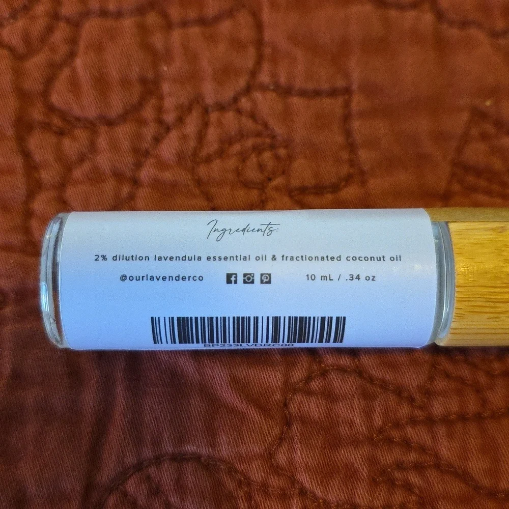 NWT, Our Lavender Co., Lavender Essential Oil Rollerball - Picture 3 of 3